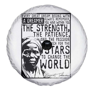 Harriet Tubman Quote Spare Tire Cover Black Woman History Activist TS14 Print Your Wear