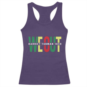Harriet Tubman Quote Racerback Tank Top Black Woman American History Activist TS14 Purple Print Your Wear