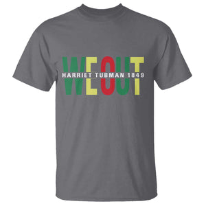 Harriet Tubman Quote T Shirt Black Woman American History Activist TS14 Charcoal Print Your Wear