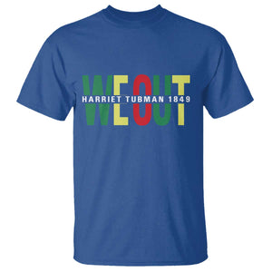 Harriet Tubman Quote T Shirt Black Woman American History Activist TS14 Royal Blue Print Your Wear