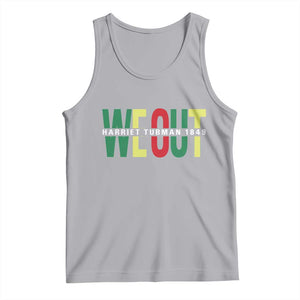 Harriet Tubman Quote Tank Top Black Woman American History Activist TS14 Athletic Heather Print Your Wear