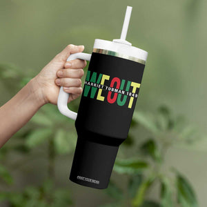 Harriet Tubman Quote Tumbler With Handle Black Woman American History Activist TS14 Print Your Wear
