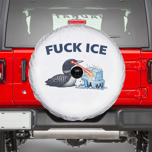 Minnesota Anti ICE Immigration Protest Ladies Spare Tire Cover Fuck Ice TS14 Black Print Your Wear