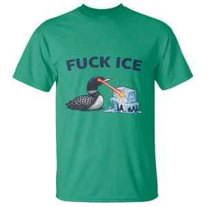 Minnesota Anti ICE Immigration Protest Ladies T Shirt Fuck Ice TS14 Irish Green Print Your Wear