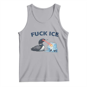 Minnesota Anti ICE Immigration Protest Ladies Tank Top Fuck Ice TS14 Athletic Heather Print Your Wear