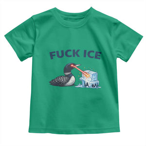 Minnesota Anti ICE Immigration Protest Ladies Toddler T Shirt Fuck Ice TS14 Irish Green Print Your Wear