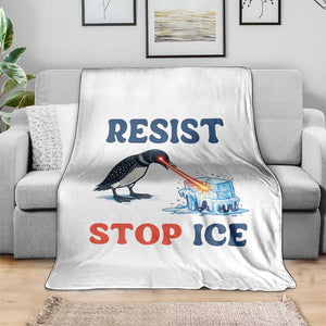 Stop ICE Throw Blanket Minnesota Resist Anti ICE Immigration Protest TS14 Print Your Wear