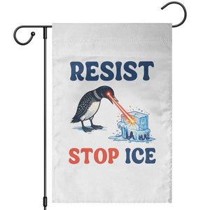 Stop ICE Garden Flag Minnesota Resist Anti ICE Immigration Protest TS14 White Print Your Wear