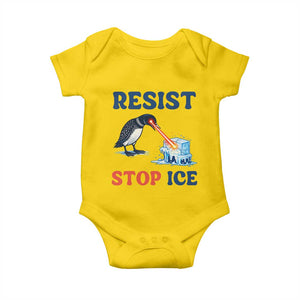 Stop ICE Baby Onesie Minnesota Resist Anti ICE Immigration Protest TS14 Daisy Print Your Wear