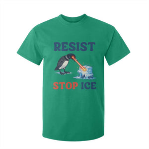 Stop ICE T Shirt For Kid Minnesota Resist Anti ICE Immigration Protest TS14 Irish Green Print Your Wear