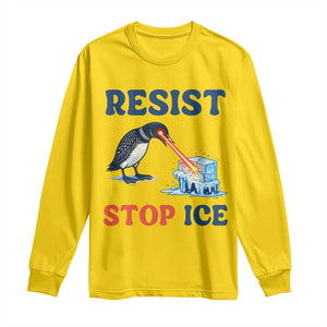 Stop ICE Long Sleeve Shirt Minnesota Resist Anti ICE Immigration Protest TS14 Daisy Print Your Wear