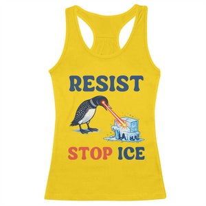 Stop ICE Racerback Tank Top Minnesota Resist Anti ICE Immigration Protest TS14 Daisy Print Your Wear