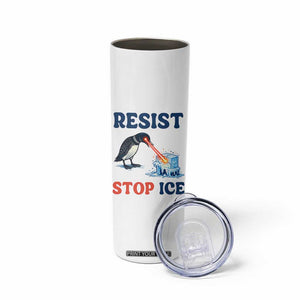 Stop ICE Skinny Tumbler Minnesota Resist Anti ICE Immigration Protest TS14 Print Your Wear