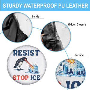 Stop ICE Spare Tire Cover Minnesota Resist Anti ICE Immigration Protest TS14 Print Your Wear