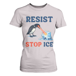Stop ICE T Shirt For Women Minnesota Resist Anti ICE Immigration Protest TS14 Ice Gray Print Your Wear