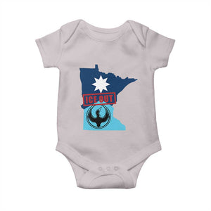 Minnesota Resist Anti ICE Immigration Protest Baby Onesie Ice Out TS14 Ice Gray Print Your Wear