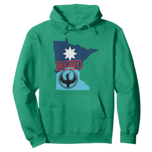 Minnesota Resist Anti ICE Immigration Protest Hoodie Ice Out TS14 Irish Green Print Your Wear