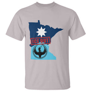Minnesota Resist Anti ICE Immigration Protest T Shirt Ice Out TS14 Ice Gray Print Your Wear
