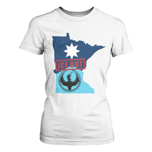 Minnesota Resist Anti ICE Immigration Protest T Shirt For Women Ice Out TS14 White Print Your Wear