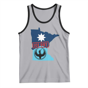 Minnesota Resist Anti ICE Immigration Protest Tank Top Ice Out TS14 Athletic Heather Black Print Your Wear
