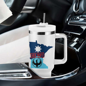 Minnesota Resist Anti ICE Immigration Protest Tumbler With Handle Ice Out TS14 Print Your Wear
