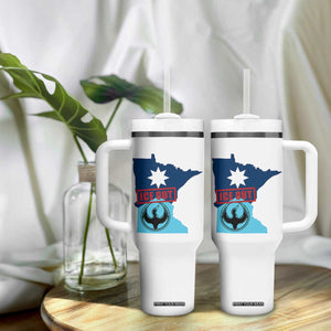 Minnesota Resist Anti ICE Immigration Protest Tumbler With Handle Ice Out TS14 Print Your Wear