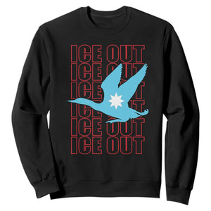 Minnesota Anti ICE Immigration Protest Sweatshirt Ice Out TS14 Black Print Your Wear
