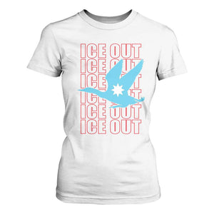 Minnesota Anti ICE Immigration Protest T Shirt For Women Ice Out TS14 White Print Your Wear