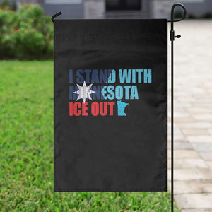 I Stand With Minnesota Garden Flag Minnesota Resist Anti ICE Immigration Protest TS14 Print Your Wear