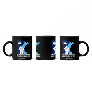 I Stand With Minnesota Coffee Mug Minnesota Flag Anti ICE Immigration Protest Resist TS14 Print Your Wear