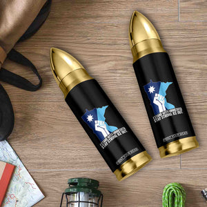 I Stand With Minnesota Bullet Tumbler Minnesota Flag Anti ICE Immigration Protest Resist TS14 Print Your Wear