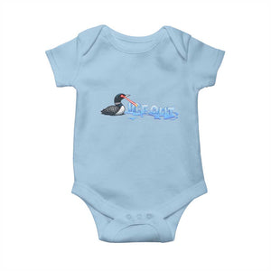 Ice Out Baby Onesie Minnesota Resist Anti ICE Immigration Protest TS14 Light Blue Print Your Wear