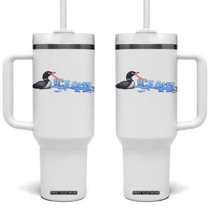 Ice Out Tumbler With Handle Minnesota Resist Anti ICE Immigration Protest TS14 One Size: 40 oz White Print Your Wear