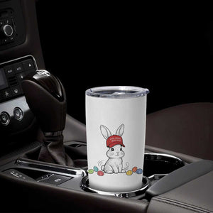 Funny Easter Bunny Wearing Hat American Tumbler Cup TS14 Print Your Wear