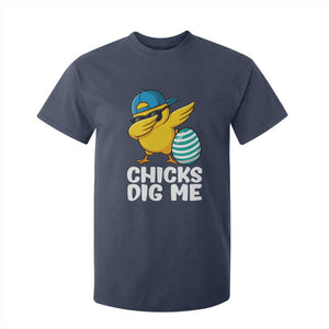 Easter Chicks Dig Me T Shirt For Kid Cute Chicken Dabbing Egg Hunt Toddler TS14 Navy Print Your Wear