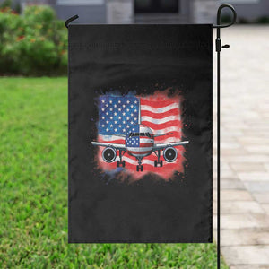 Pilot Airplane Patriotic American Flag Plane Aviation Garden Flag TS14 Print Your Wear