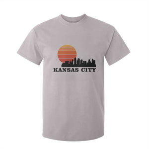 Kansas City Missouri Retro 80s Style T Shirt For Kid TS14 Ice Gray Print Your Wear