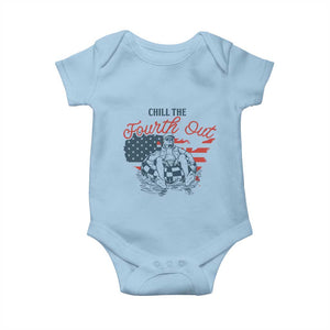 Chill The Fourth Out Baby Onesie Funny FDT 4th of July