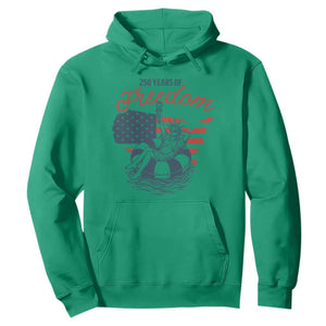 Chill The Fourth Out Hoodie Funny Statue of Liberty 4th of July