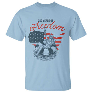 Chill The Fourth Out T Shirt Funny Statue of Liberty 4th of July