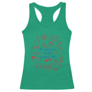 The Summer USA Turned 250 Racerback Tank Top 250 Years America Anniversary 4th of July