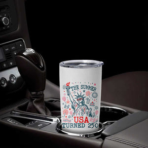 250 Years America Anniversary Statue of Liberty Tumbler Cup The Summer USA Turned 250 TS14 Print Your Wear
