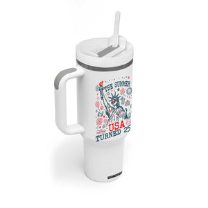 250 Years America Anniversary Statue of Liberty Tumbler With Handle The Summer USA Turned 250