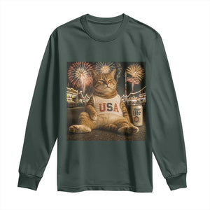 USA 250th Anniversary Statue of Liberty Long Sleeve Shirt The Summer USA Turned 250
