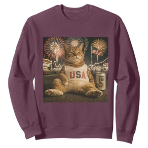 USA 250th Anniversary Statue of Liberty Sweatshirt The Summer USA Turned 250
