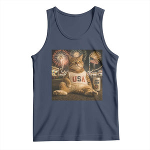 USA 250th Anniversary Statue of Liberty Tank Top The Summer USA Turned 250