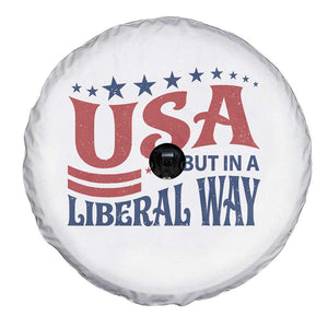 USA But In A Liberal Way 4th of July Spare Tire Cover Feminist Women's Rights