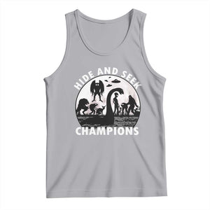Hide And Seek Champions Tank Top Funny Cryptid Cryptozoology TS14 Athletic Heather Print Your Wear