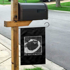 Do Not Perceive Me Funny Meme Cat Lover Garden Flag Funny Cat Sarcstic Meme