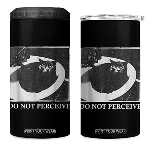 Do Not Perceive Me Funny Meme Cat Lover 4 in 1 Can Cooler Tumbler Funny Cat Sarcstic Meme